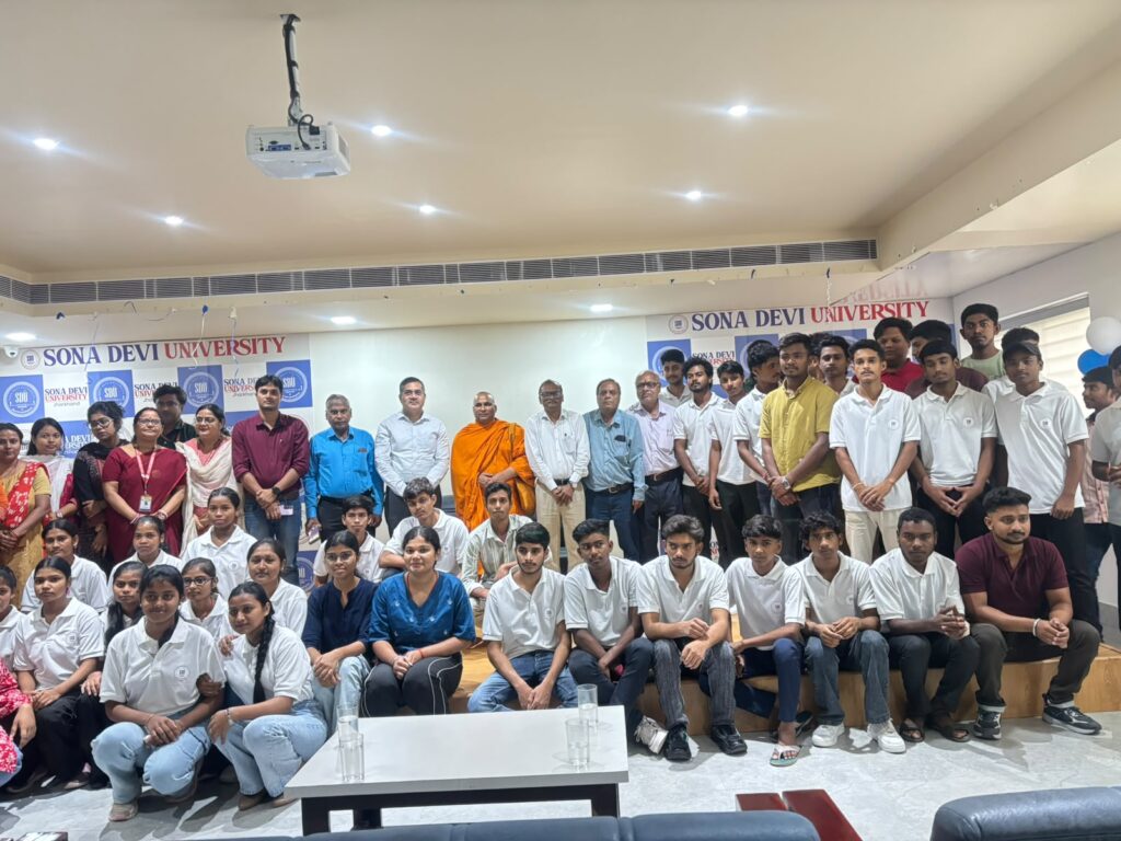 सोना देवी विश्वविद्यालय में बौद्ध अध्ययन एवं मंत्र-जप के महत्व पर विशेष व्याख्यान, आत्म-अनुशासन और मानसिक शांति का दिया संदेश